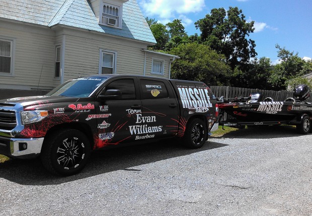 The Print Path  Missile Baits Truck & Boat Wrap